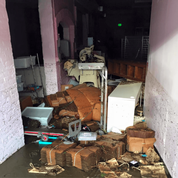 Baltimore Fishbowl damage to mouth party caramels