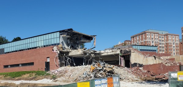 Baltimore Fishbowl | Demolition at Hopkins to make way for new student ...