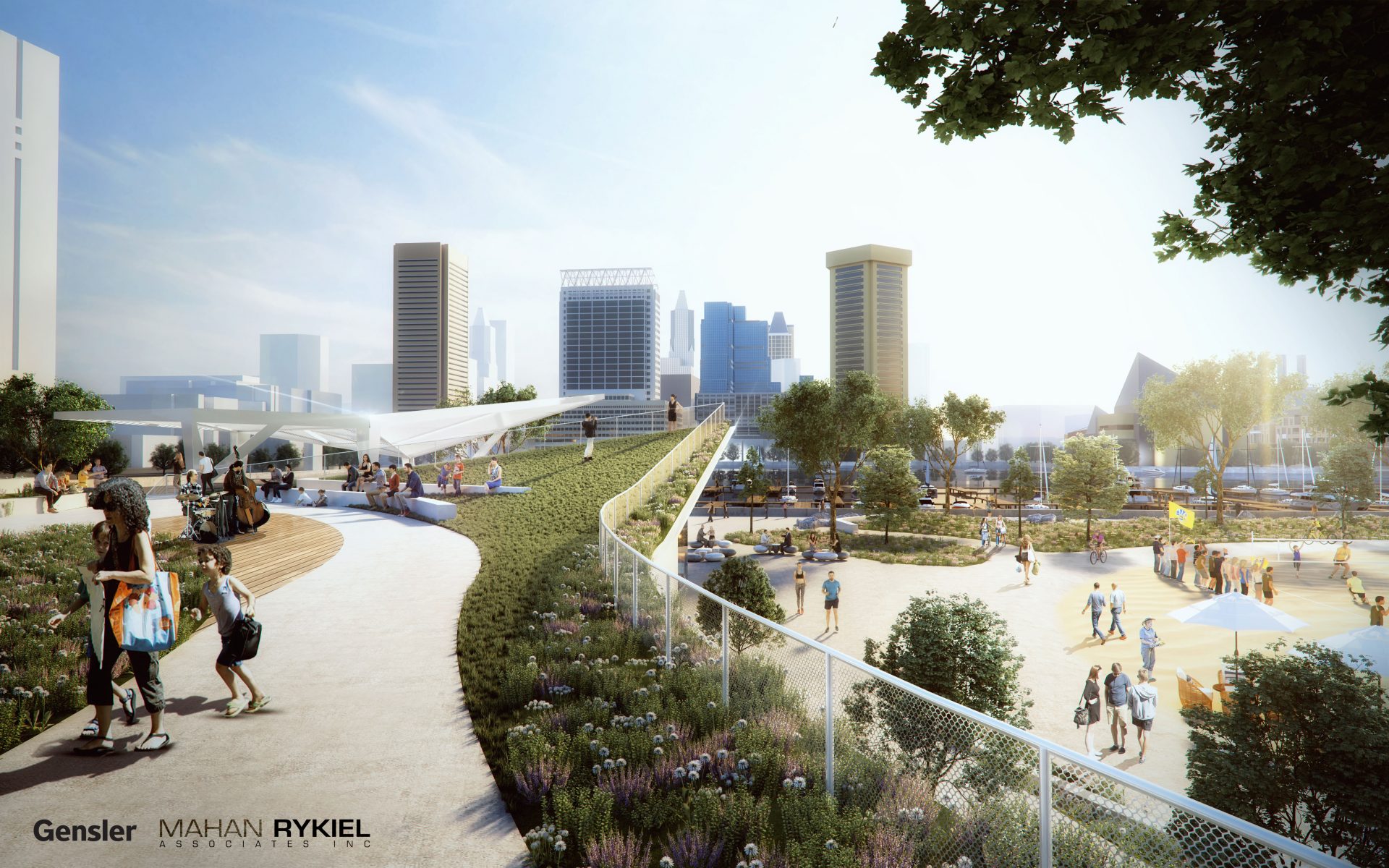 Baltimore Fishbowl | Rendering of overlook