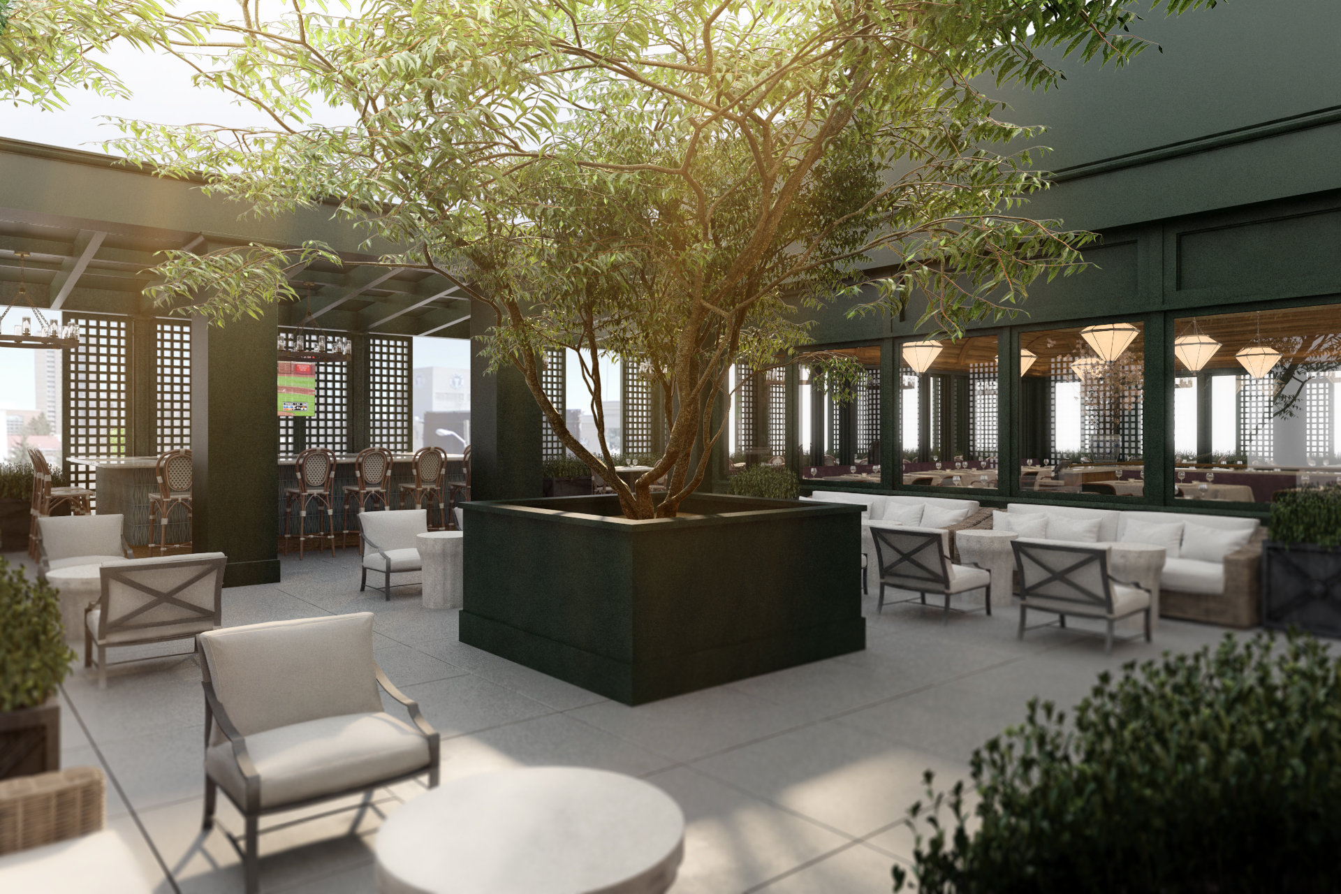 Baltimore Fishbowl Courtyard