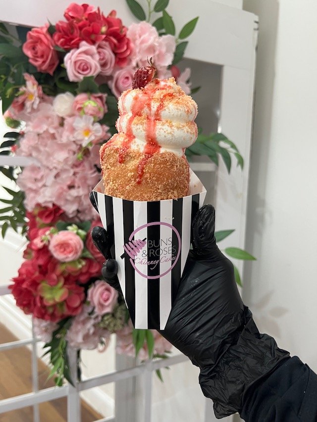 Chimney cake shop Buns & Roses now open in Federal Hill