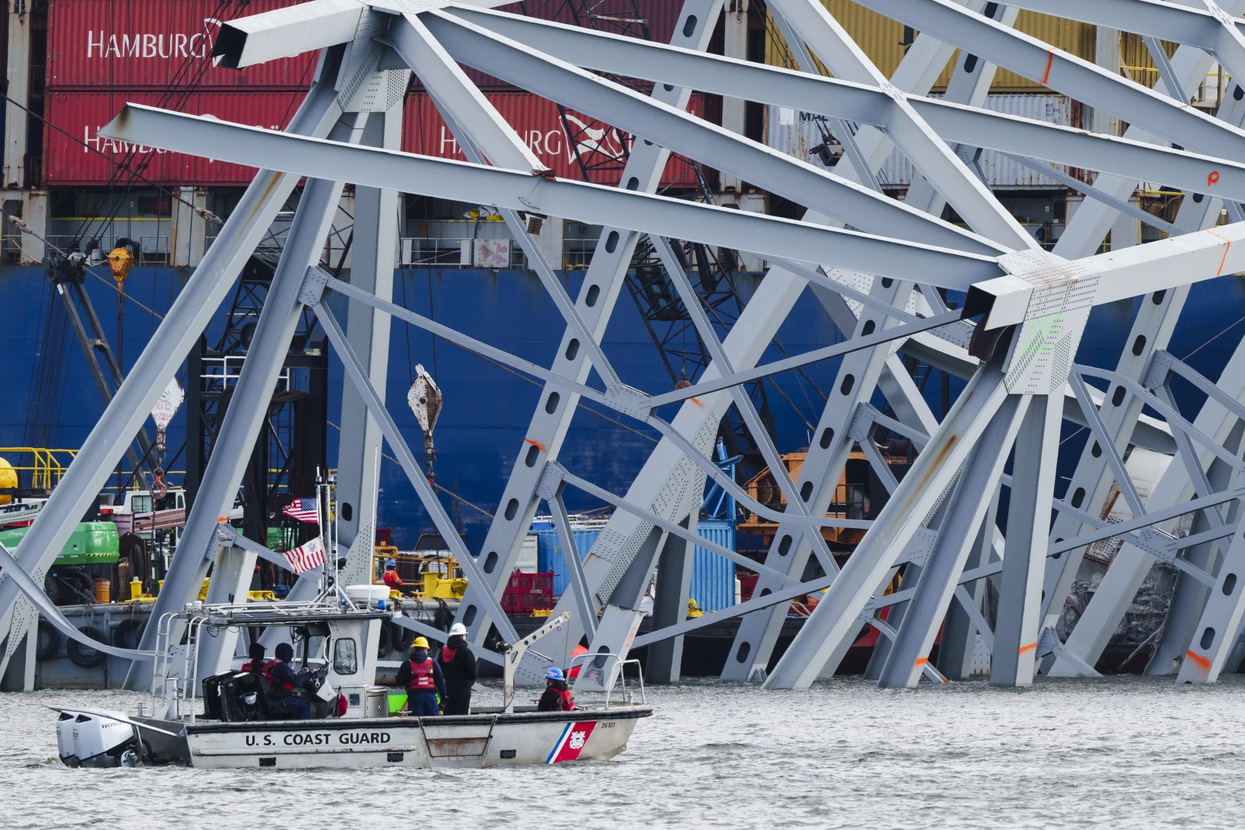 Coast Guard to review port safety after Key Bridge collapse