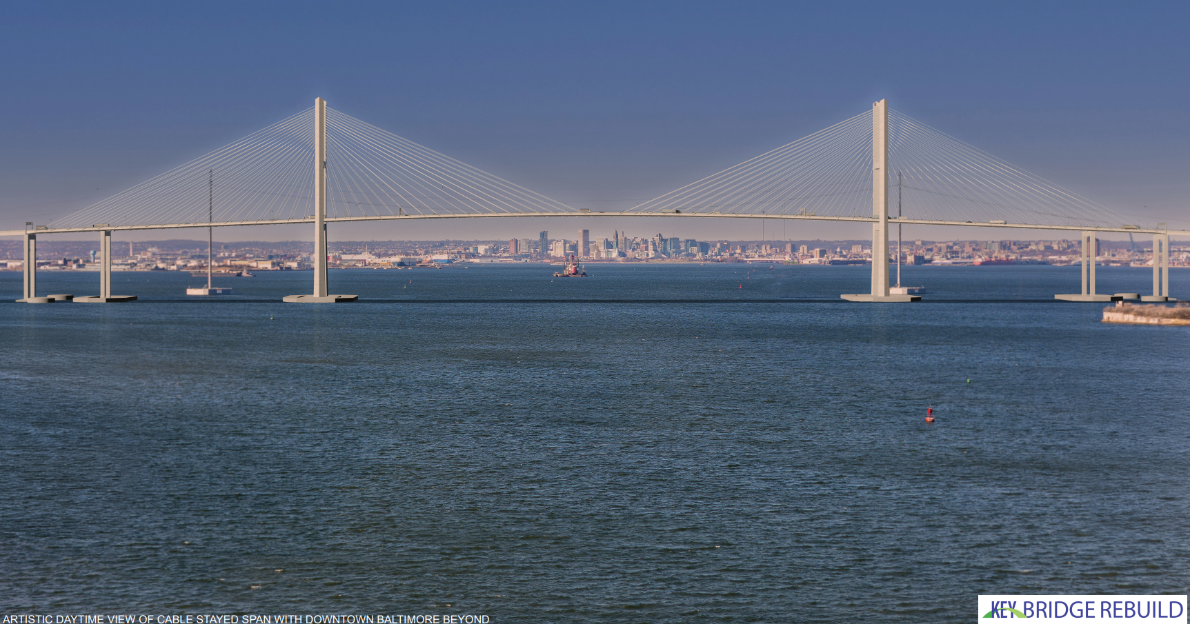 Design unveiled for Key Bridge rebuild