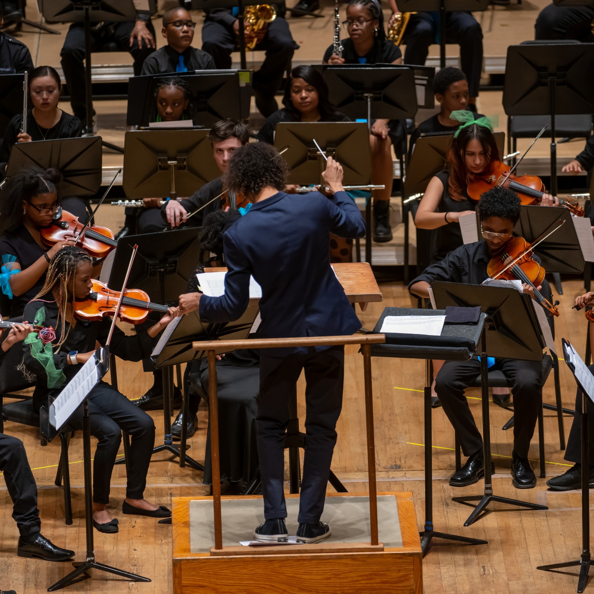 Baltimore Fishbowl | Heyward and youth orchestra