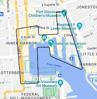 Baltimore Fishbowl | Escape the City map