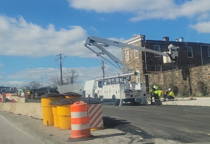 Lane changes coming to Harford Road Bridge over CSX Railway