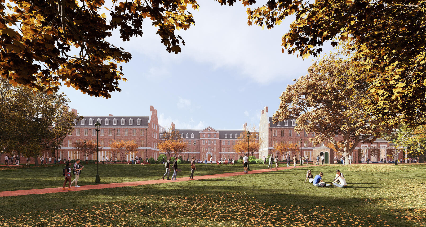 Hopkins starts construction of residence hall and dining facility