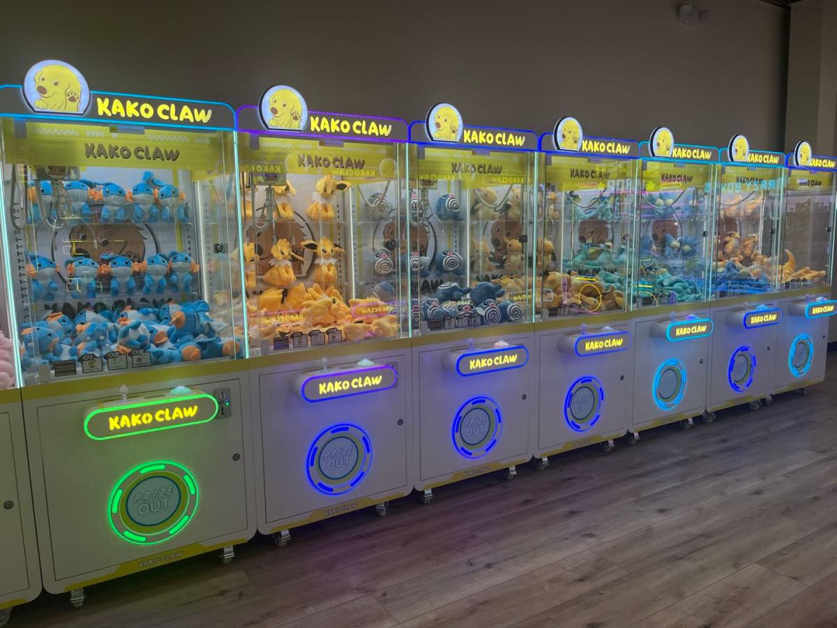 An arcade claw game you actually win? Head soon to the Mall in Columbia