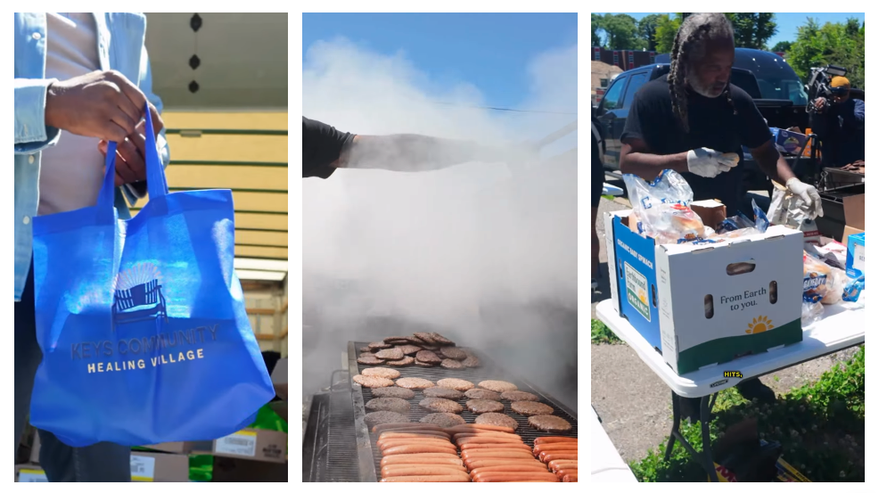 KEYS Empowers bridging food insecurity gap with another groceries giveaway